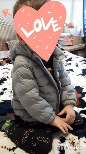 Куртка осень-весна рост 75-85 см Uniqlo