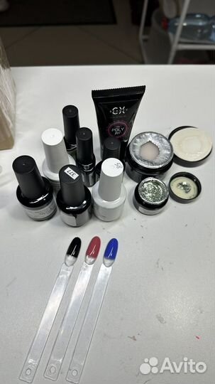 База топ гель гель лак набор для маникюра б/у