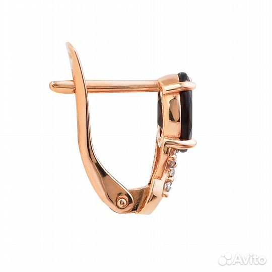 Серьги золотые