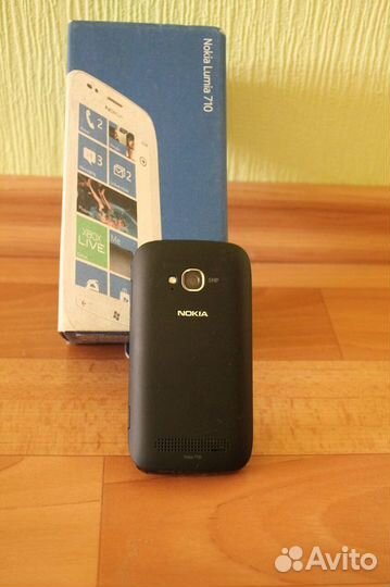 Смартфон Nokia Lumia 710 сотовый телефон черный