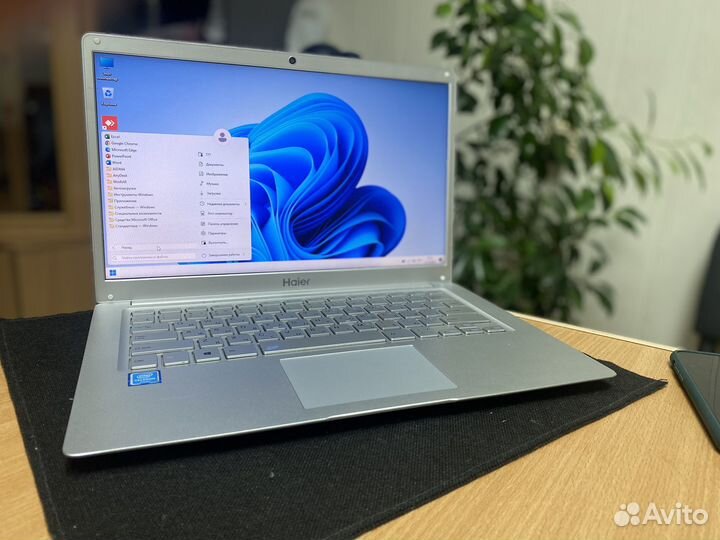 Тонкий ультрабук 14 дюймов 2 ядра 4 гб SSD64