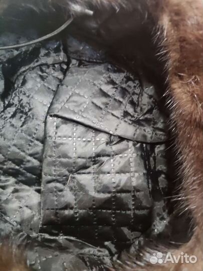 Берет норковый размер 56