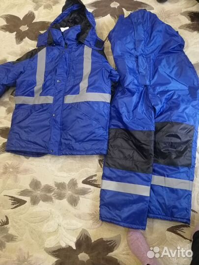 Рабочая спецодежда зимняя 52-54