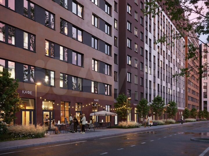 Квартира-студия, 25,6 м², 2/12 эт.