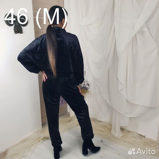 Джоггеры велюр ediss