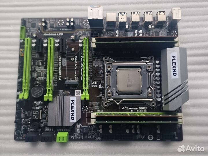 Комплект S-2011 X79+Xeon E5-1650+DDR3 32Gb