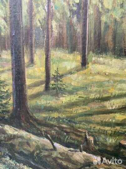 Картина маслом пейзаж