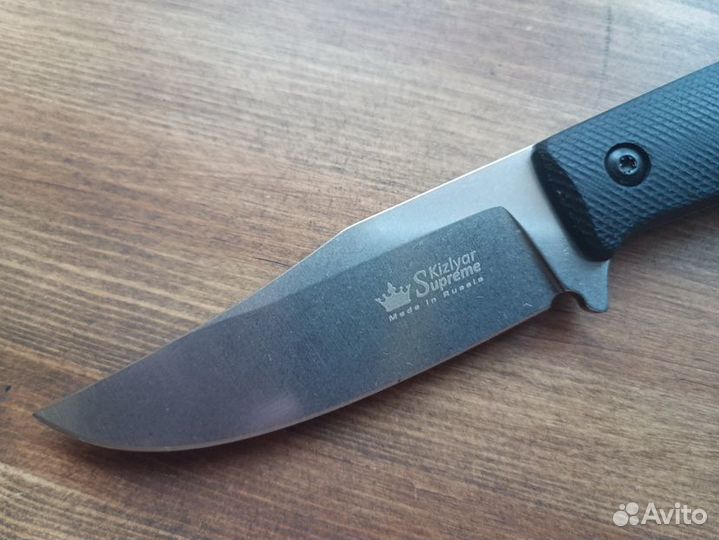Нож Kizlyar Supreme Asket VG-10 SW G10-Black