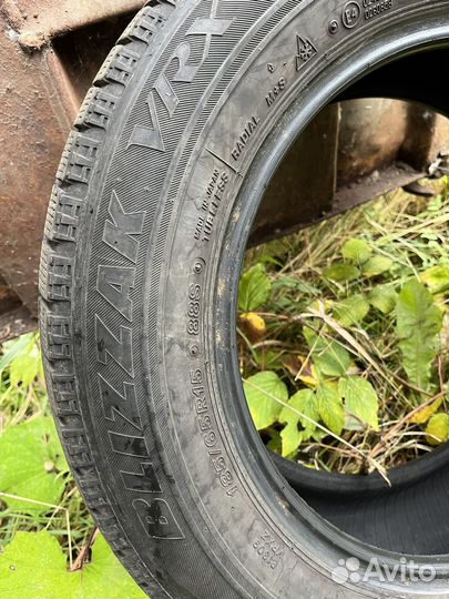 Bridgestone Blizzak VRX 185/65 R15