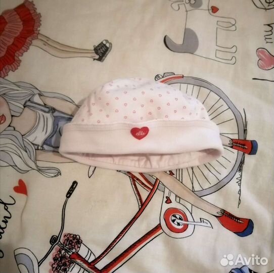 Шапка для новорождённых Elle