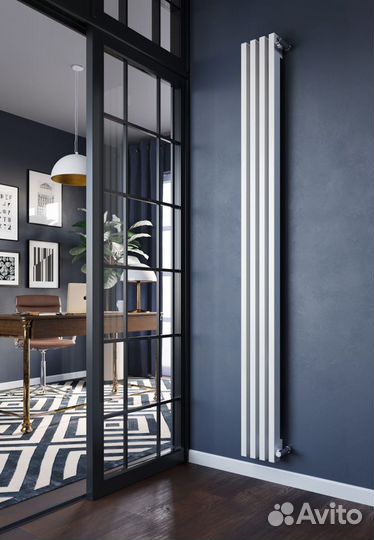 Вертикальный радиатор Costola V (Loten Grey V)
