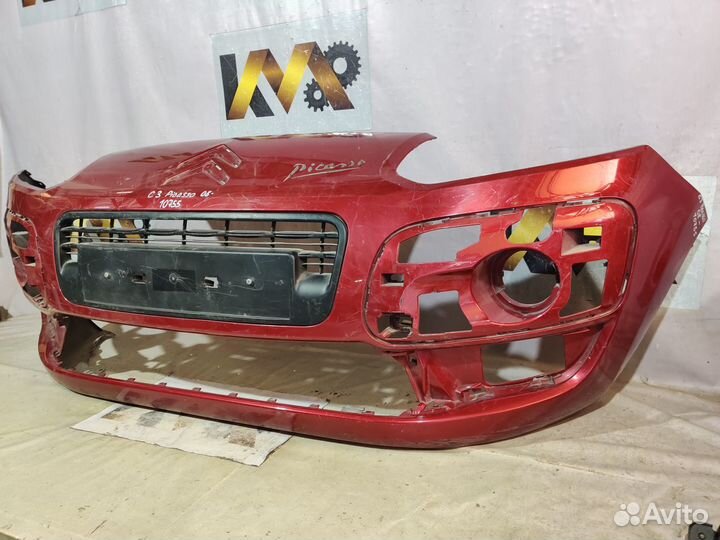 Ситроен C3 Пикассо 2008- Бампер передний 10755