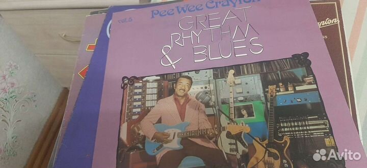 Виниловые пластинки с блюзом