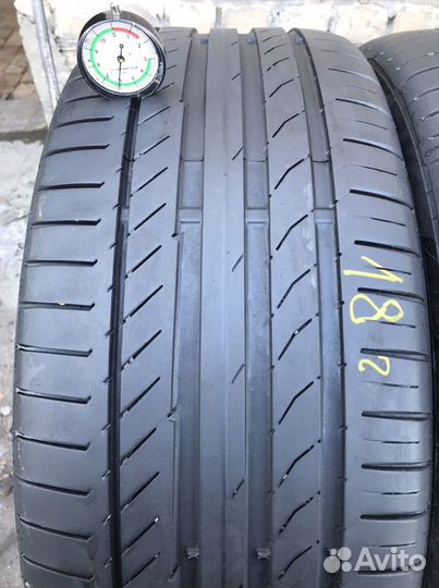 Continental ContiSportContact 5 245/45 R19 и 275/40 R19 102Y