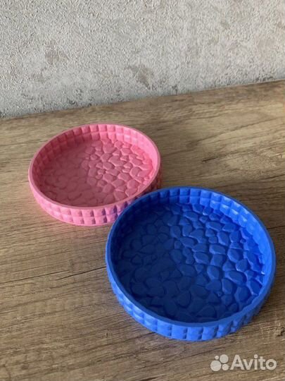 Изделия из гипса поднос круглый «Камушки»