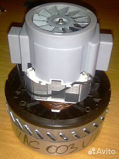 Мотор пылесоса 1000w (моющий), H168, h70, D144, d