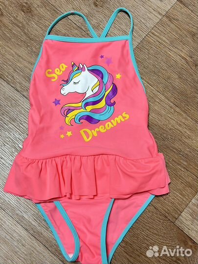 Купальник для девочки размер 110-116