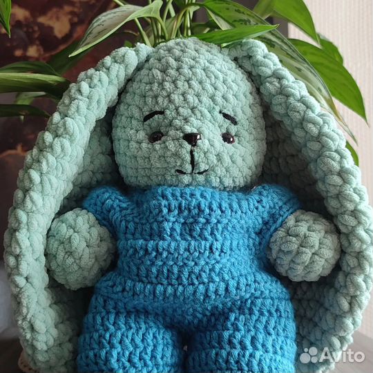 Мягкая игрушка заяц