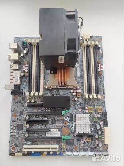 Материнская плата HP Z620 (LGA 2011) - неисправная