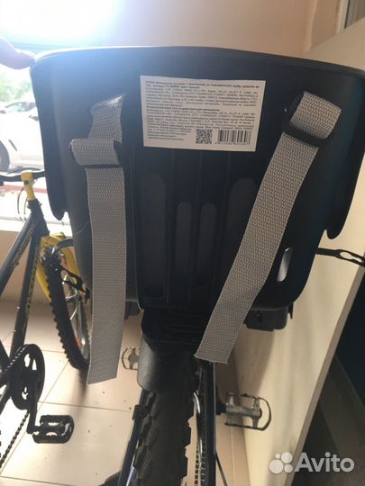 Велокресло детское новое