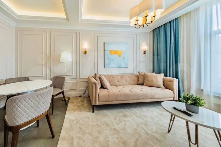 2-к. апартаменты, 52 м², 5/6 эт.