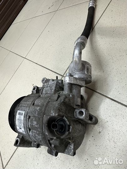 Компрессор кондиционера mercedes w204