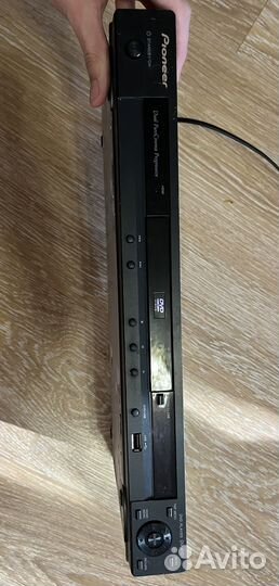 Dvd плеер pioneer dv-410v-k