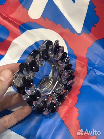 Светильники точечные спот хрустальный