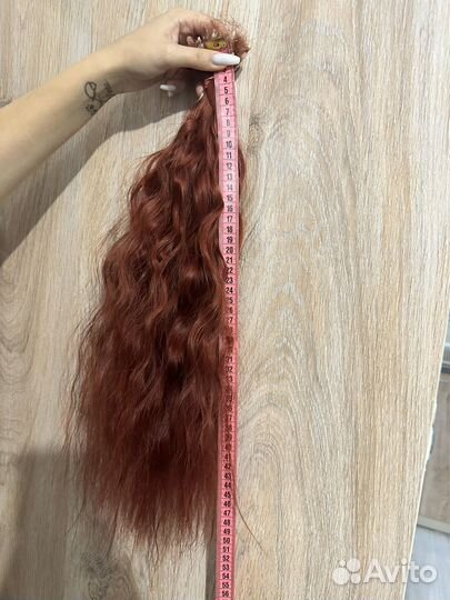 Волосы натуральные 55см