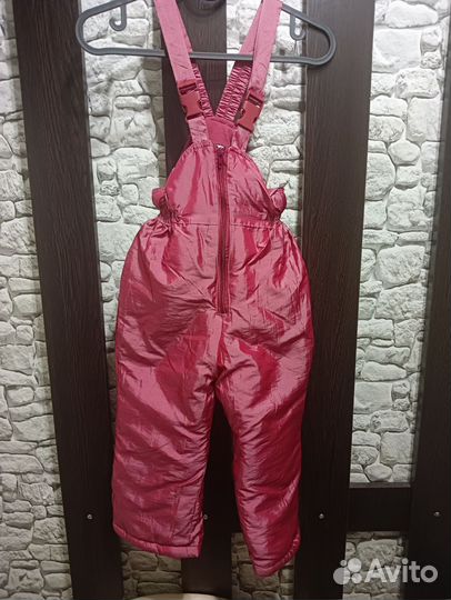 Зимний комбинезон для девочки