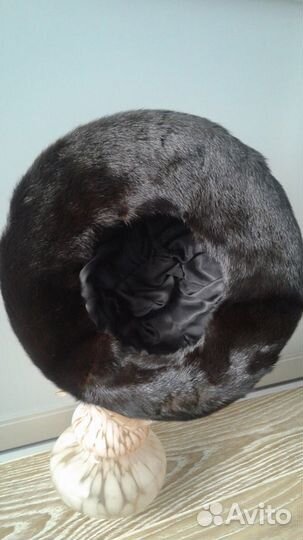 Шляпа норковая с полями