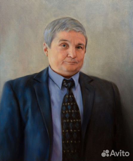 Портрет маслом по фото. Подарки ручной работы