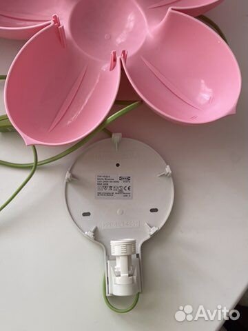 Ночник детский IKEA настенный цветок смила блума