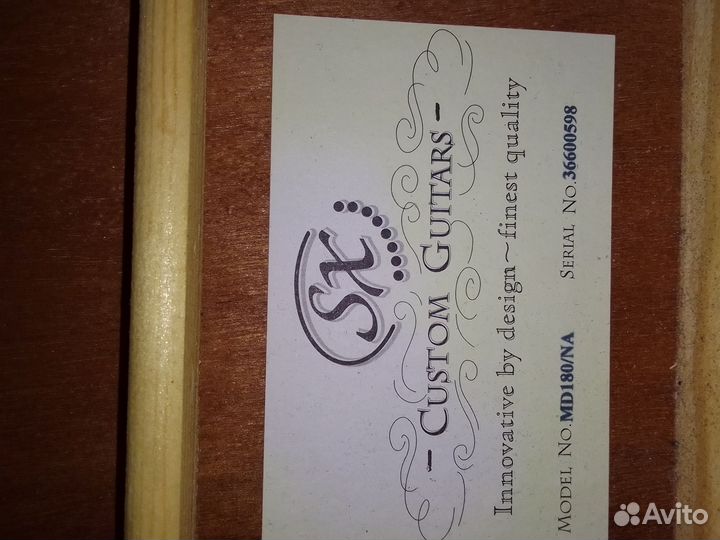 Акустическая гитара новая фирма SX