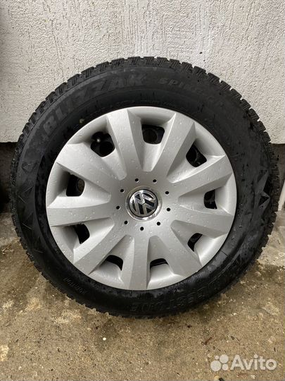 Зимняя резина Bridgestone 195/65 R15 с дисками
