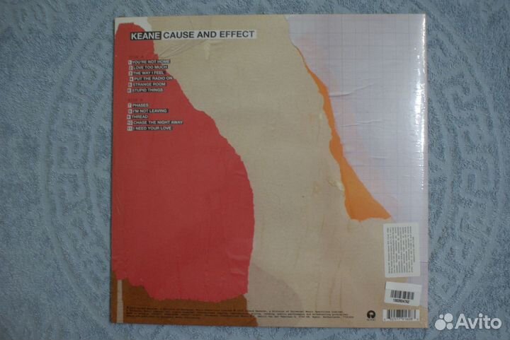 LP Keane - Cause And Effect. 180 GR. Запечатан