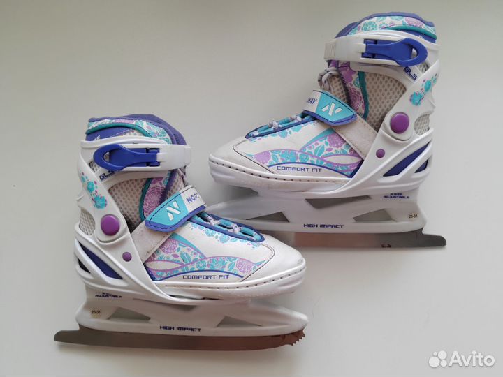 Коньки детские раздвижные 26- 31р