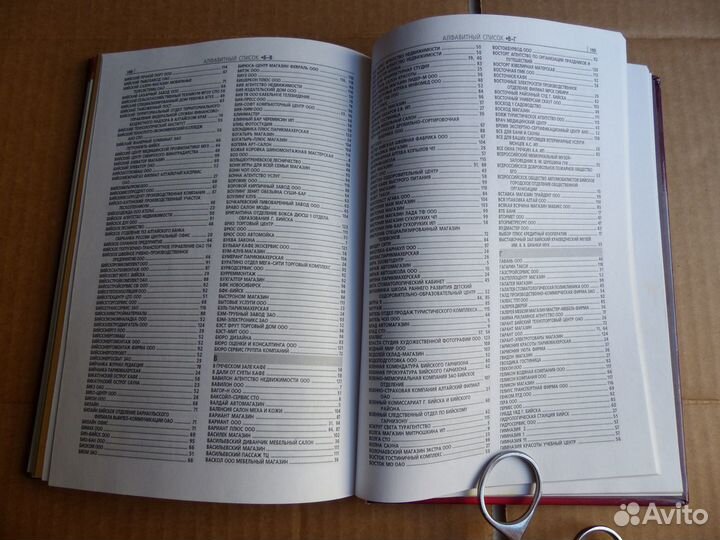 Телефонный справочник Бийск, Тематические задачи