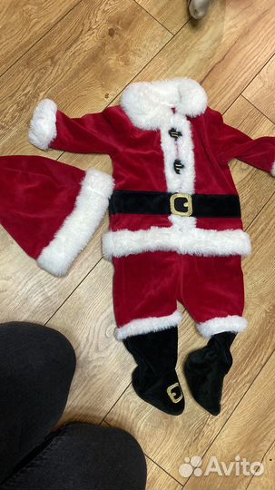 Шикарный костюм санта клауса