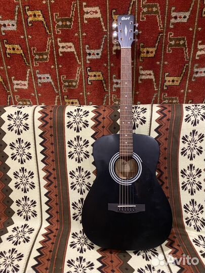 Акустическая гитара Cort AF510-BKS