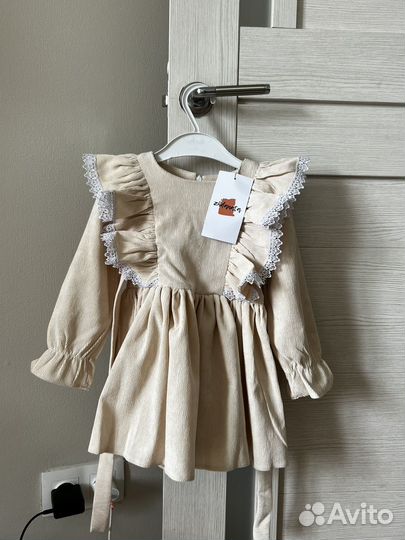 Платье для девочки 92
