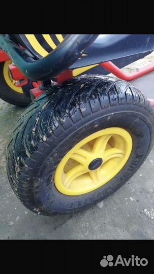 Веломобиль двухместный berg