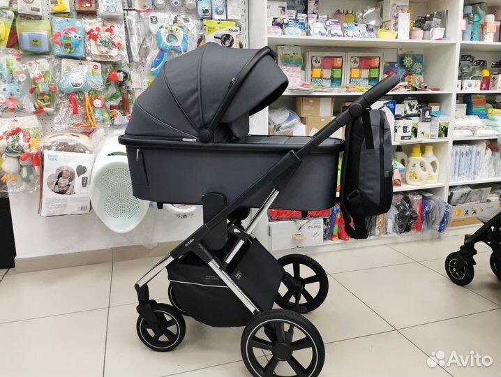 Детская коляска Carrello Aurora 2 в 1, Gray Chrome