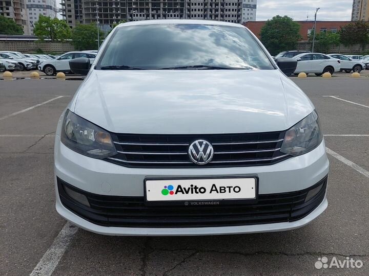 Volkswagen Polo 1.6 МТ, 2017, 178 000 км