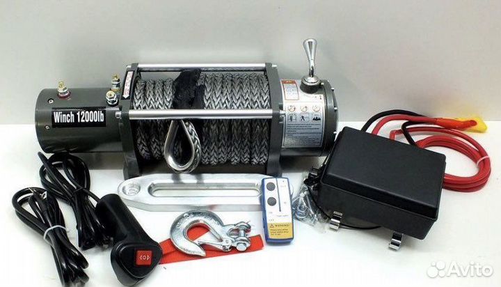 Лебедка Winch 12000 lbs / 5,5 кевлар