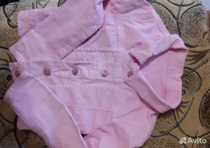 Джинсовая ветровка