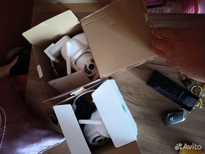 Камера видеонаблюдения уличная wifi 8mpx