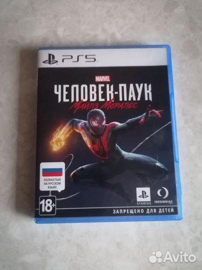 Человек паук майлз моралес ps5