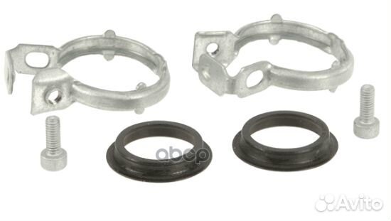 К-кт прокл.патрубков радиатора печки audi/VW 8E