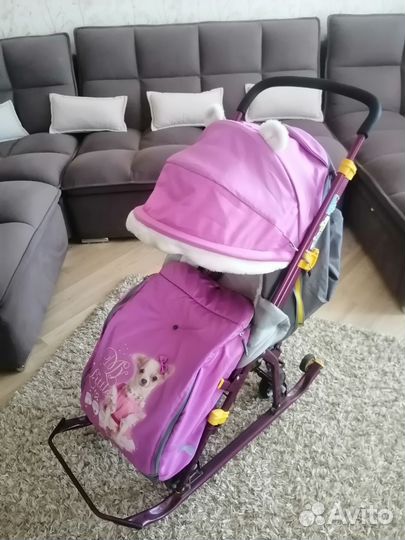 Санки коляска ника 7 8